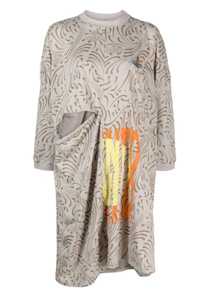 Vivienne Westwood Dolly T-shirt dress - Neutrals