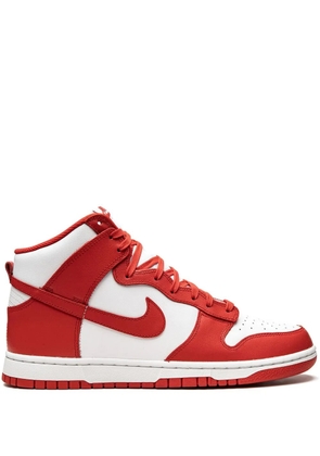 Nike Dunk High 'White/University Red' sneakers