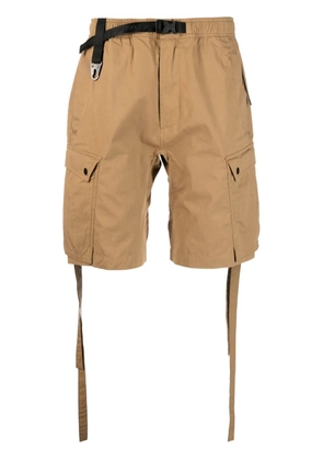 Maharishi strap-detail cargo shorts - Neutrals