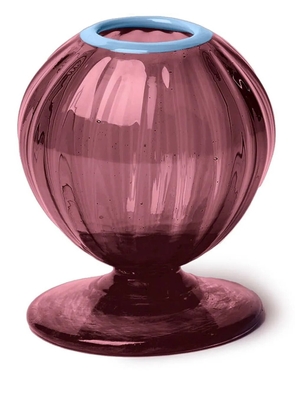 La DoubleJ Onion glass vase - Purple