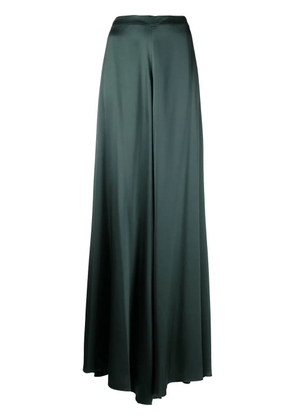VOZ silk palazzo pants - Green