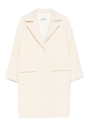 DONDUP flap-pocket coat - Neutrals