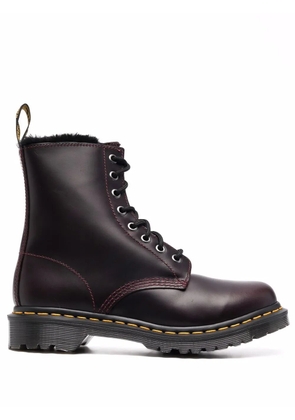 Dr. Martens Serena 1460 leather boots - Red