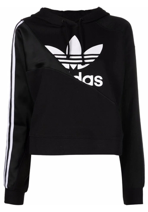 adidas Adicolor Split Trefoil hoodie - Black