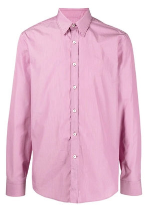 Ferragamo stripe-print shirt - Pink