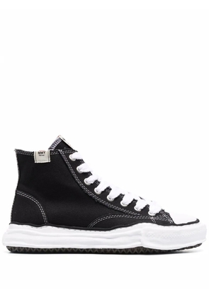 Maison MIHARA YASUHIRO high-top lace-up sneakers - Black