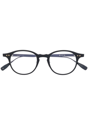 Dita Eyewear Ash engraved-logo glasses - Blue