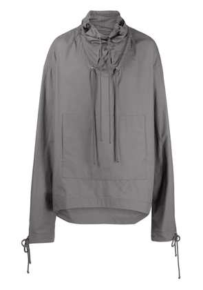 Craig Green curved-hem cotton T-shirt - Grey