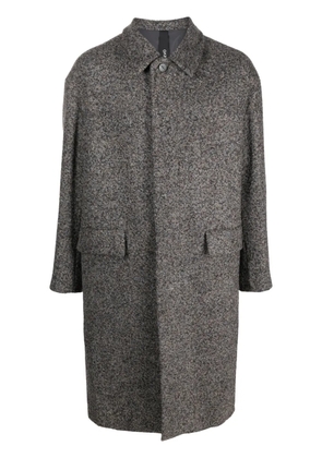 Hevo Cavallino single-breasted coat - Grey