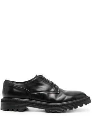 Premiata King Brass leather Derby shoes - Black