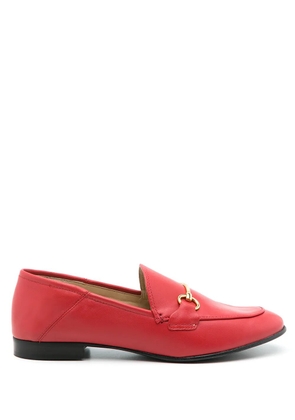 Sarah Chofakian Milao leather loafers - Red