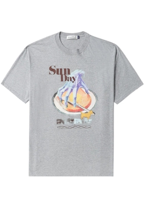 Undercover graphic-print cotton T-shirt - Grey