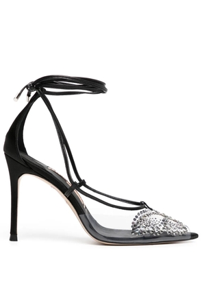 Sophia Webster 90mm Aria crystal-embellished pumps - Black