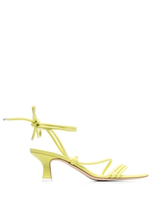 3juin 60mm ankle tie-fastening sandals - Green