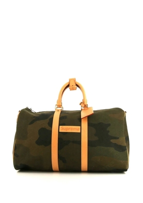 Louis Vuitton Pre-Owned x Supreme 2017 Keepall 45 travel bag - Green