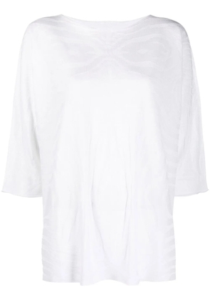 Le Tricot Perugia round neck t-shirt - White