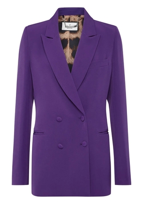 Philipp Plein Cady double-breast blazer - Purple