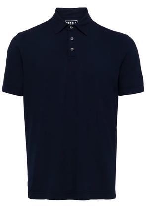 Fedeli Alby jersey polo shirt - Blue