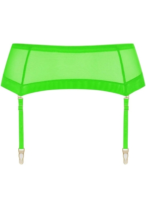 Maison Close Corps à Corps Neon garter belt - Green