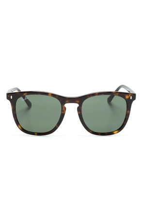 Ray-Ban RB2210 square-frame sunglasses - Brown