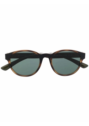 Polo Ralph Lauren tined round-frame sunglasses - Brown