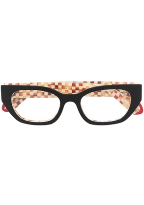 Etnia Barcelona Brutal 6 butterfly-frame glasses - Black
