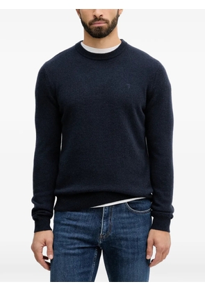 Trussardi crew-neck cashmere sweater - Blue