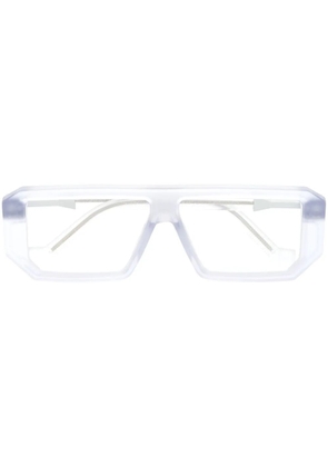 VAVA Eyewear square-frame matte glasses - White