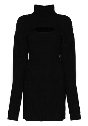 RTA Jady turtleneck knitted dress - Black
