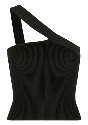 GAUGE81 one shoulder knit top - Black