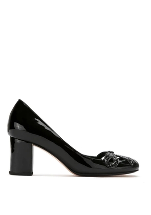 Sarah Chofakian patent leather pumps - Black