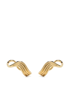 Fernando Jorge 18kt yellow gold Stream Lines earrings
