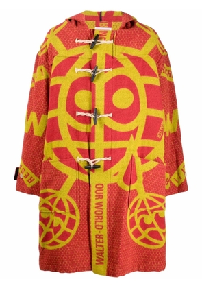 Walter Van Beirendonck Pre-Owned 2000s Puk-Pukcoat hooded coat - Yellow