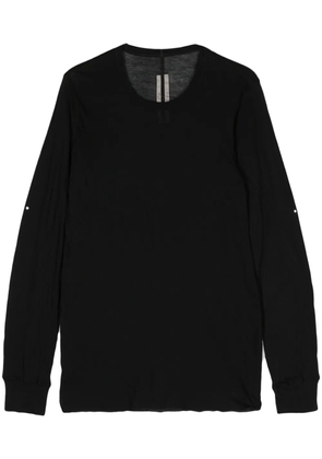 Rick Owens mélange cotton T-shirt - Black