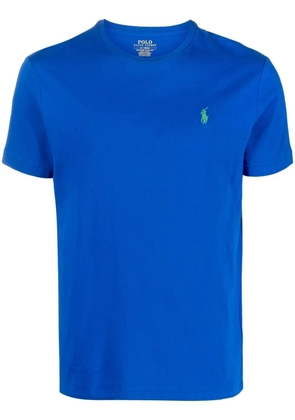 Polo Ralph Lauren embroidered-logo short-sleeve T-shirt - Blue