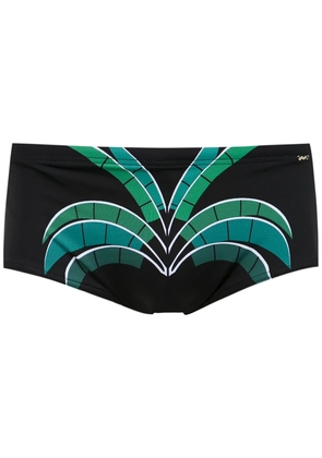 Amir Slama printed swim briefs - Black