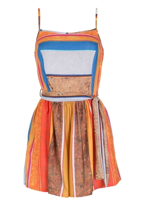Amir Slama printed playsuit - Multicolour