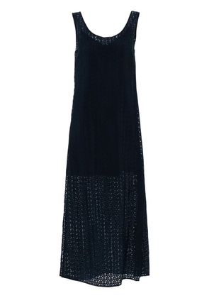 Kenzo floral-motif maxi dress - Blue