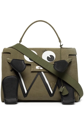 Readymade x Dr. Woo doll tote bag - Green