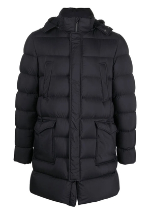 Herno padded hooded down coat - Blue