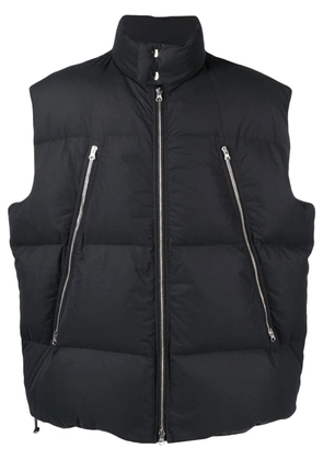 MM6 Maison Margiela high-neck padded gilet - Black