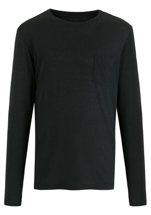 Osklen Rustic E-Basics pocket T-shirt - Black
