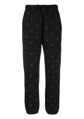 IRO Ozalee logo-print track pants - Black