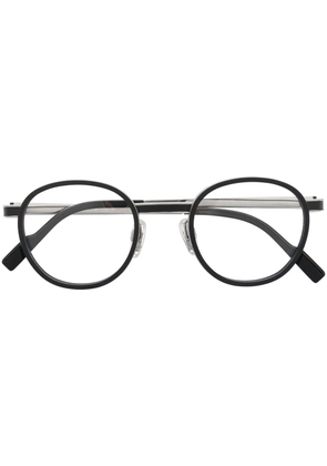 Cazal oval-frame glasses - Black