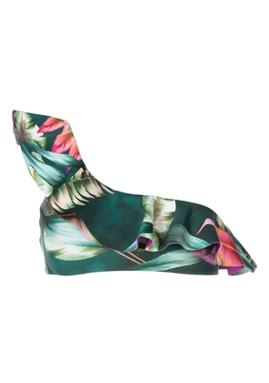 Lygia & Nanny Martina ruffled bikini top - Green