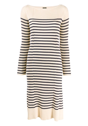 Jean Paul Gaultier Pre-Owned Matelot striped dress - Neutrals