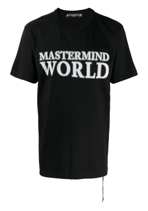 Mastermind World logo print t-shirt - Black