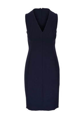 Akris V-neck sleeveless dress - Blue