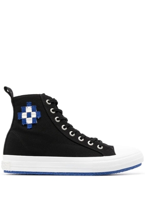 COUNTY OF MILAN lace-up high-top sneakers - Black
