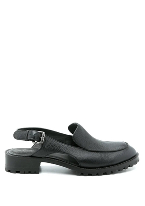 Studio Chofakian buckle-fastening leather loafers - Black